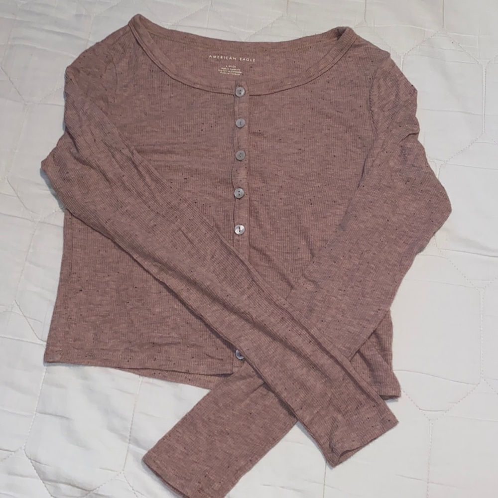Darker pink shirt